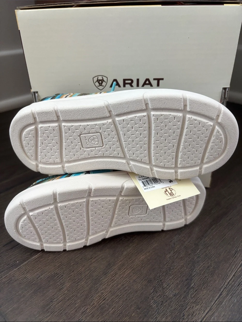 Ariat Lil Stompers Serape Hilo,FLX Foam sole,fabric upper,mesh lined,slip on